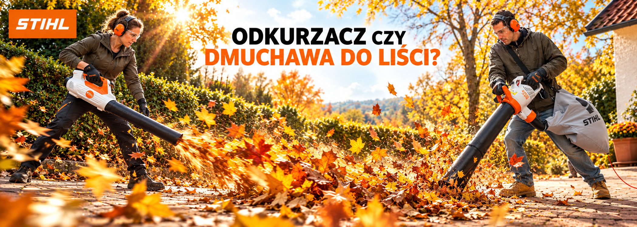 Dmuchawa czy odkurzacz do liści – co wybrać na jesień Dmuchawa czy odkurzacz do liści – co wybrać na jesień
